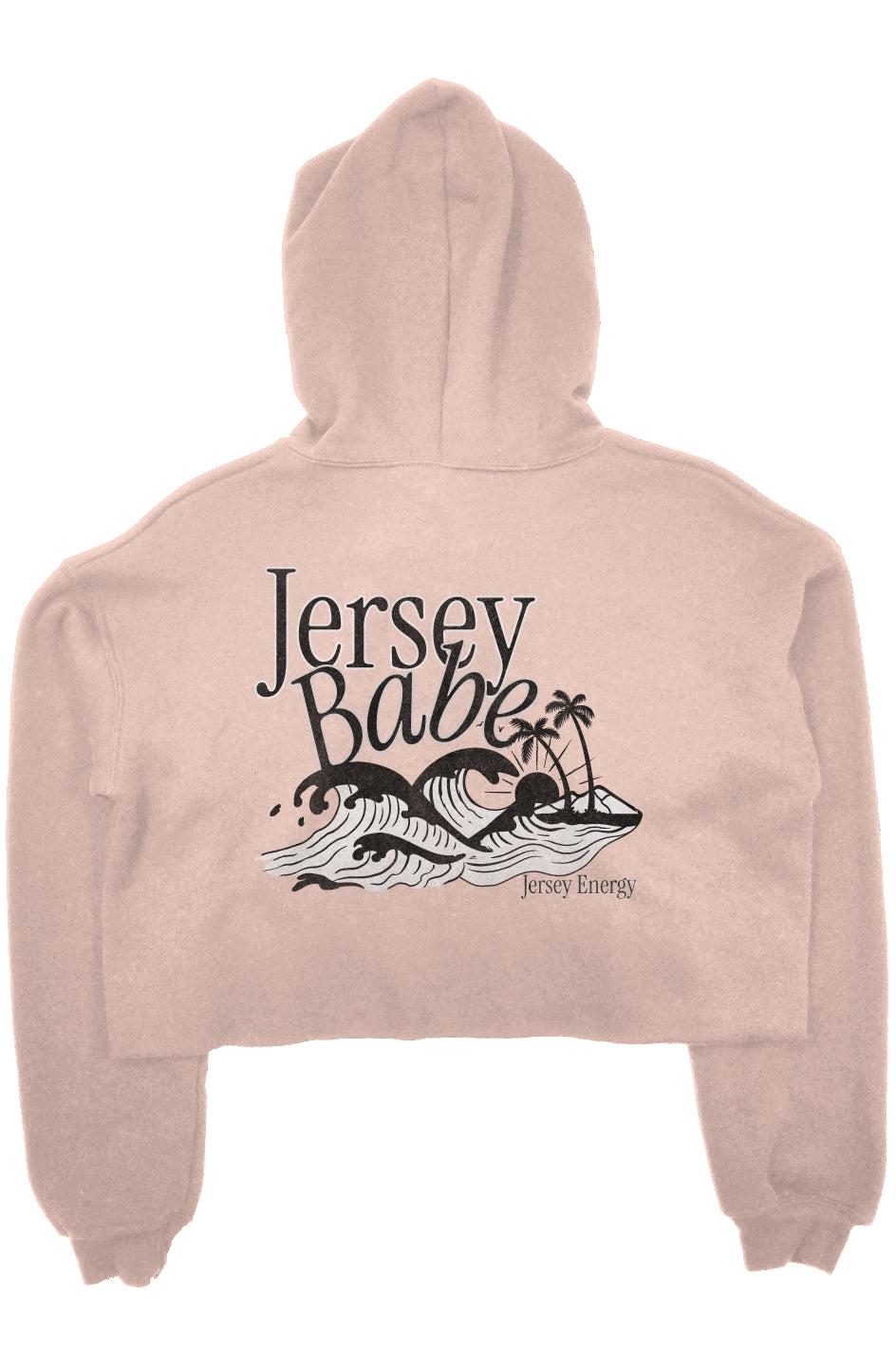 Women's Jersey Babe Cropped Hoodie