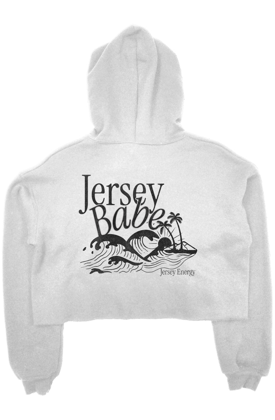 Women's Jersey Babe Cropped Hoodie