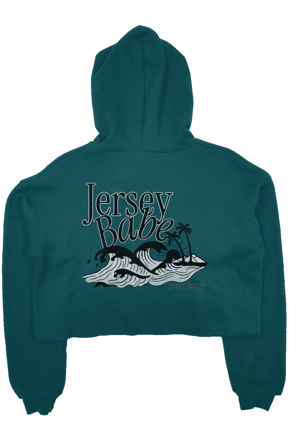 Women's Jersey Babe Cropped Hoodie