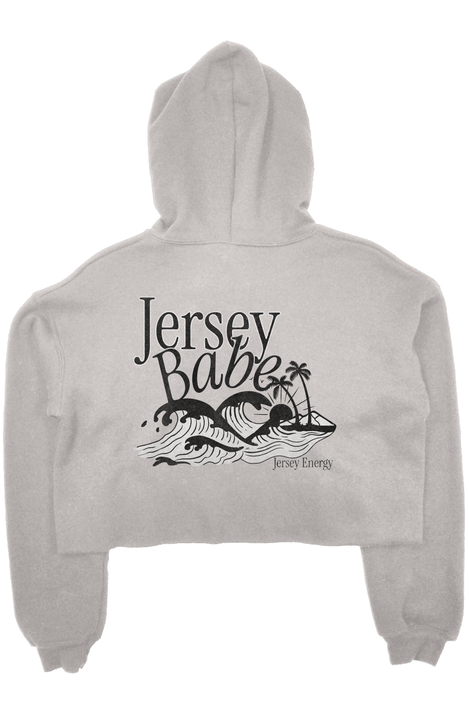 Women's Jersey Babe Cropped Hoodie