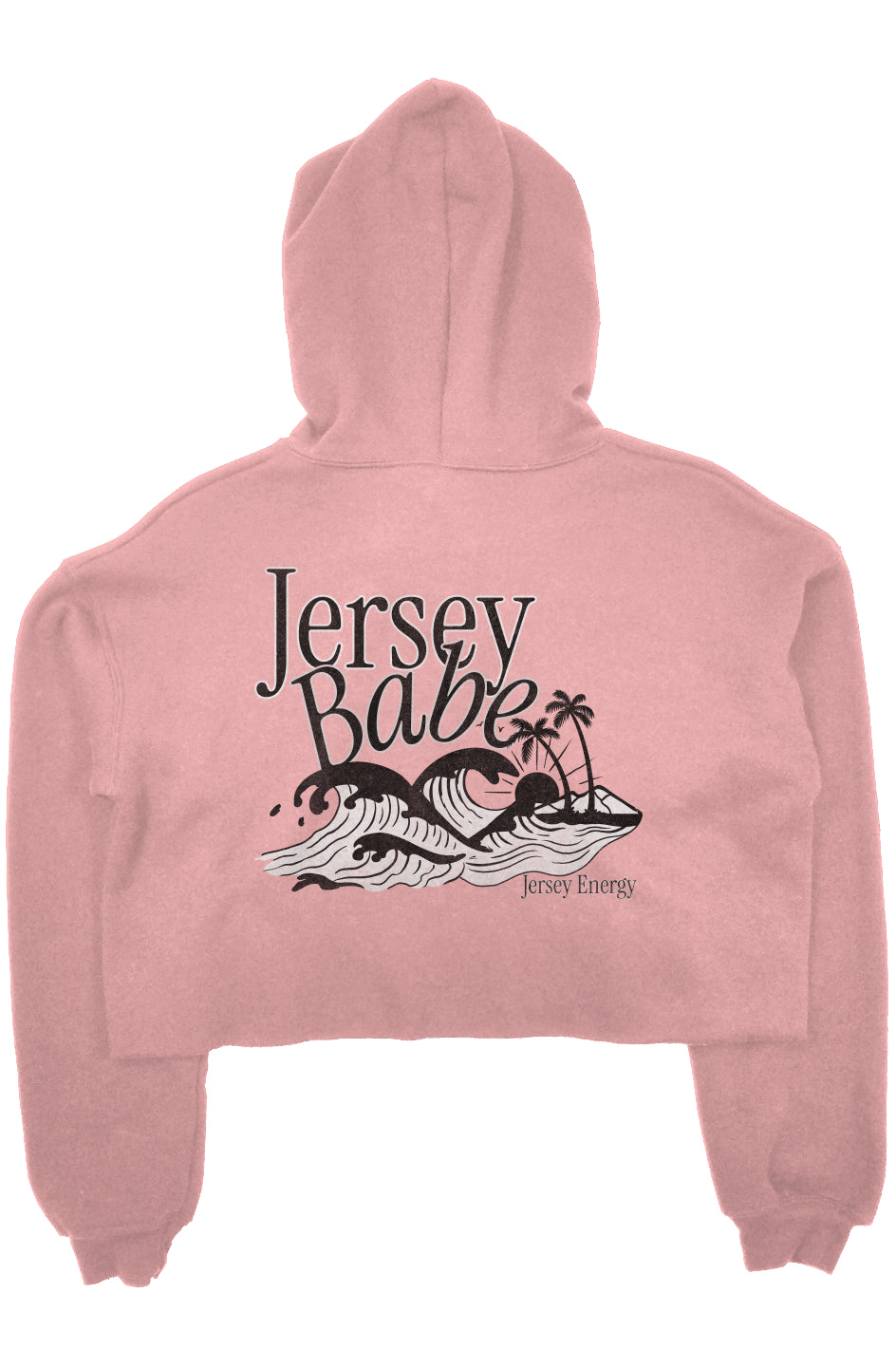 Women's Jersey Babe Cropped Hoodie