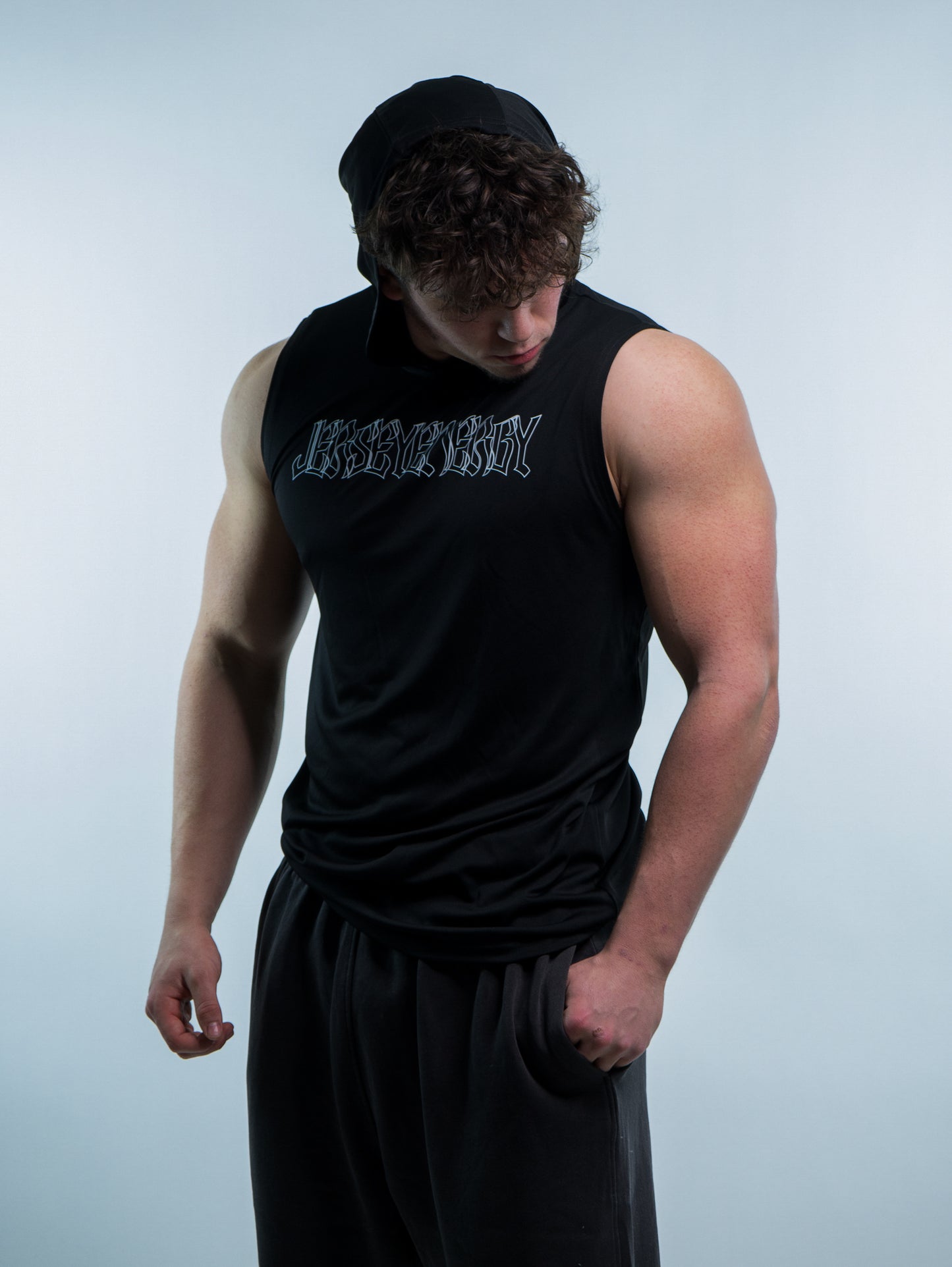 Across The Line Sleeveless Hoodie