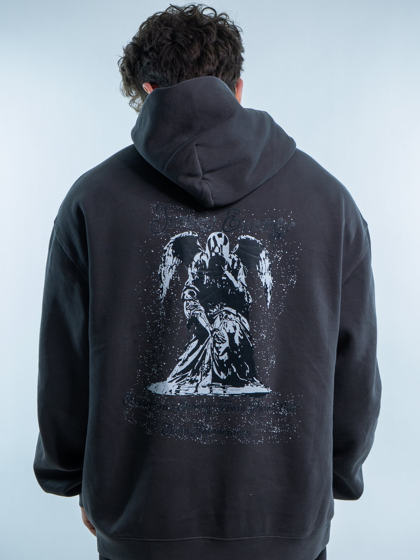 Faded Embroider Champion Hoodie